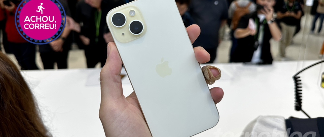 iPhone 15 (256 GB) registra melhor preço dos últimos meses com 44% OFF na Amazon