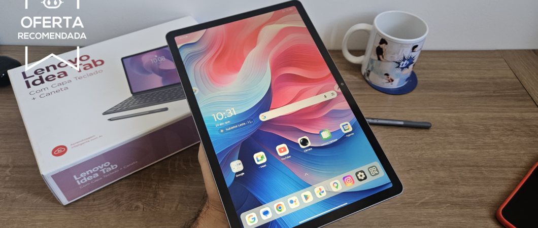 Lenovo Idea Tab (256 GB) tem promoção histórica de 40% OFF no Magazine Luiza