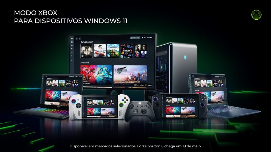 Modo Xbox chega oficialmente ao Windows 11