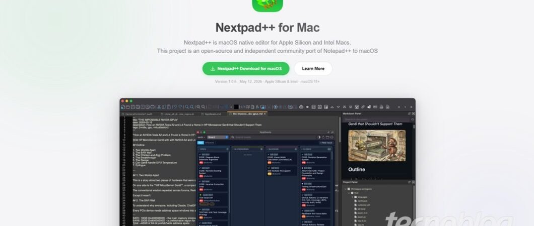 Fork do Notepad++ para Mac vira Nextpad++, mas desconfiança continua
