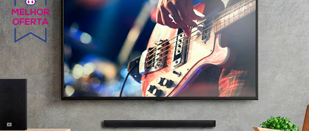 Soundbar JBL SB180 tem menor preço que já vimos com 47% OFF no Mercado Livre