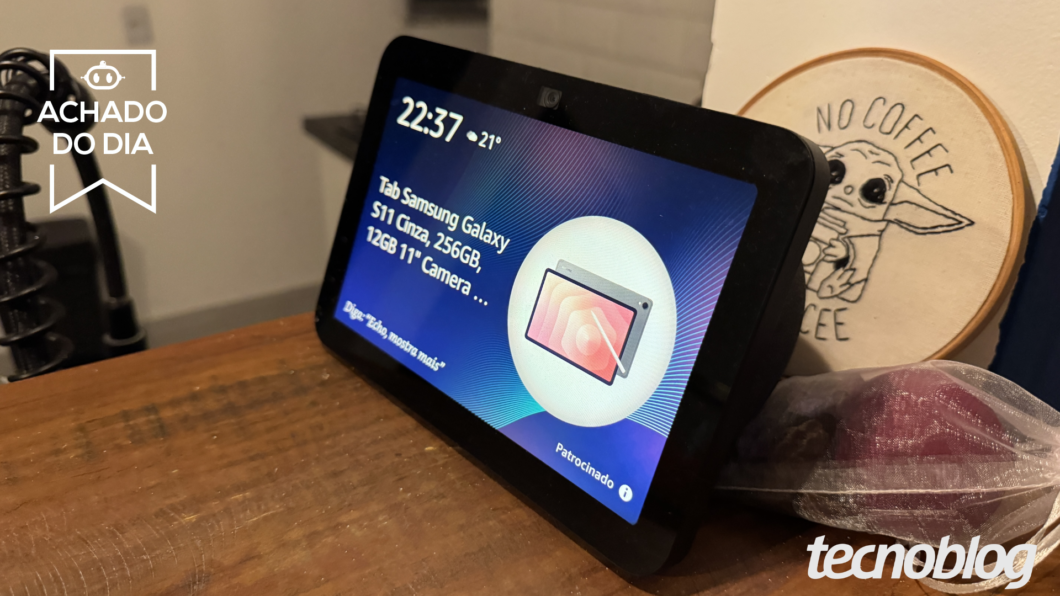 Echo Show 8 (3ª geração) tem promoção pré-6.6 com 28% OFF em 10x na Amazon
