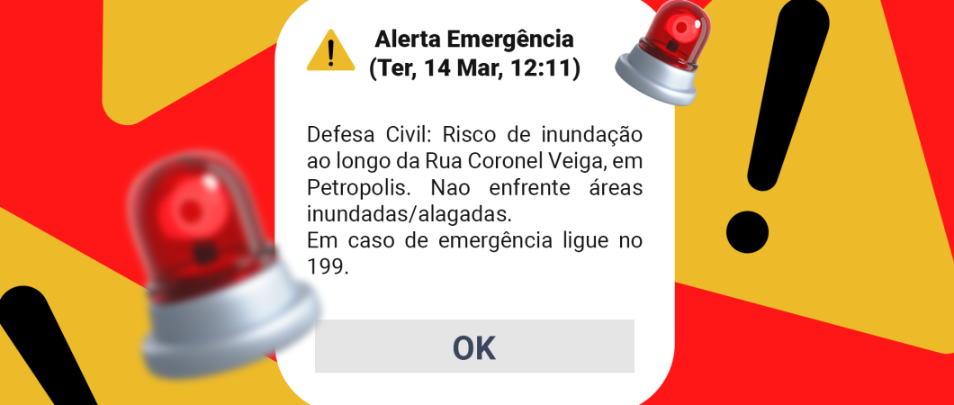 Defesa Civil Alerta é religado após ataque hacker, mas com acesso restrito