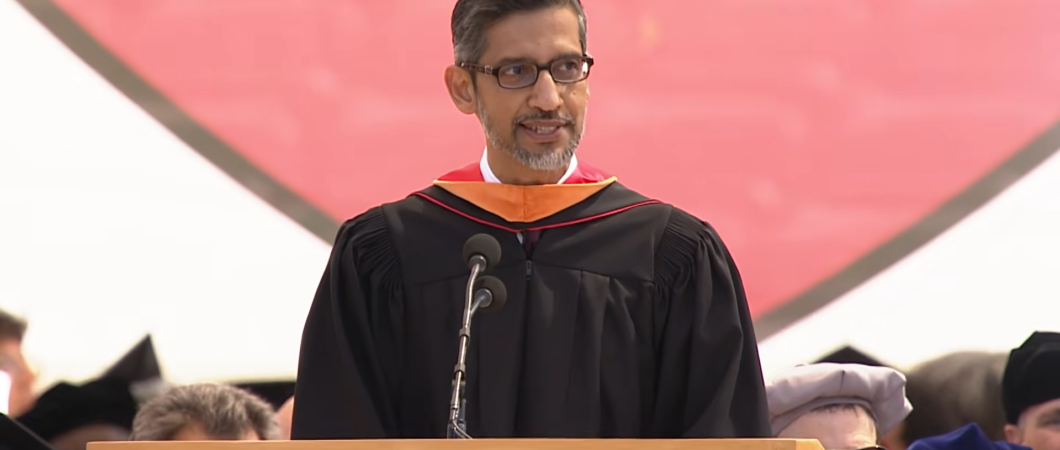 Universitários abandonam discurso de Sundar Pichai em protesto contra IA
