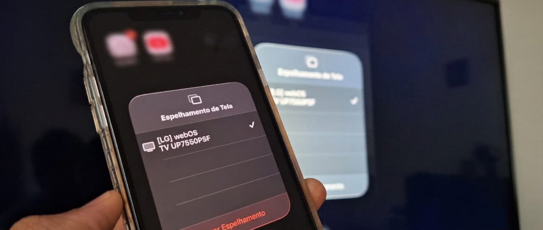 Como espelhar o iPhone na TV ou Mac
