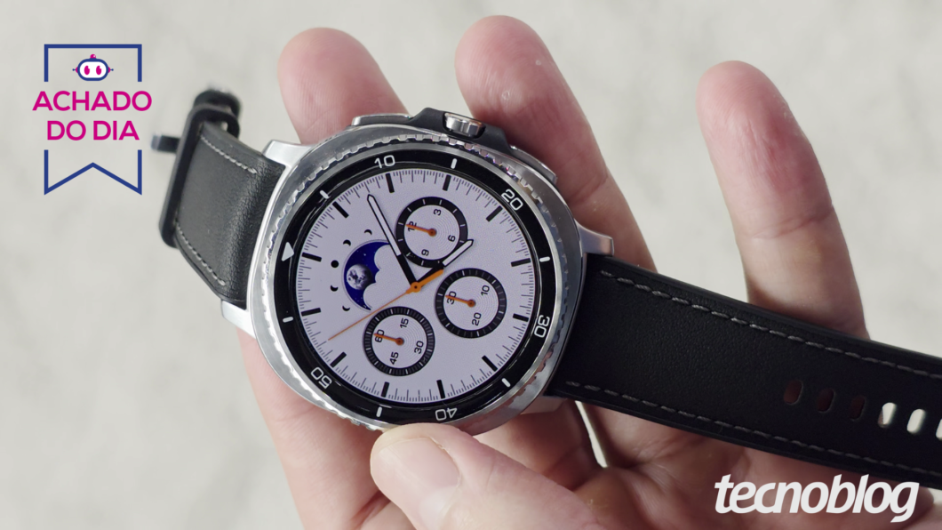 Galaxy Watch 8 Classic despenca 58% em oferta com o menor preço já registrado