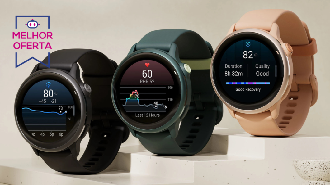 Garmin Vivoactive 6 sai 34% mais barato em oferta no Mercado Livre