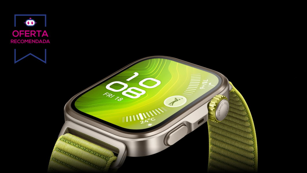 Baixou mais: Huawei Watch Fit 4 Pro cai 55% em oferta com cupom na Amazon