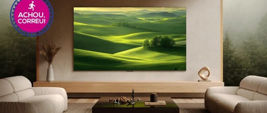 Smart TV TCL QD-Mini LED 65” atinge 36% OFF no AliExpress em até 12x sem juros