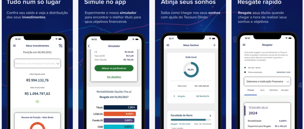 Aplicativo do Tesouro Direto será desativado em breve