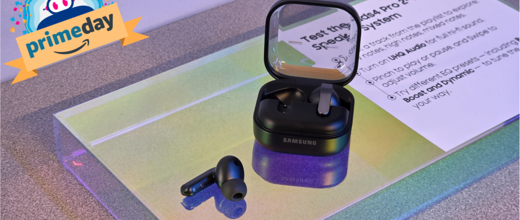 Prime Day 2026: Galaxy Buds 4 Pro atinge menor preço até hoje