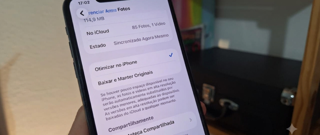 Como salvar fotos no iCloud e apagar do iPhone