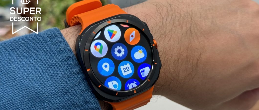 Galaxy Watch Ultra chega a cair 65% em oferta com anúncio próximo do Ultra 2