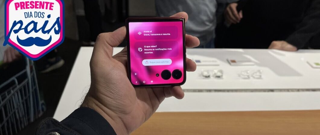 Dia dos Pais 2026: Motorola Razr 60 Ultra (1 TB) cai 41% em oferta