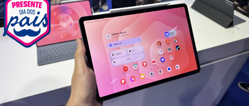 Galaxy Tab S11 tem queda repentina de 30% em oferta de Dia dos Pais