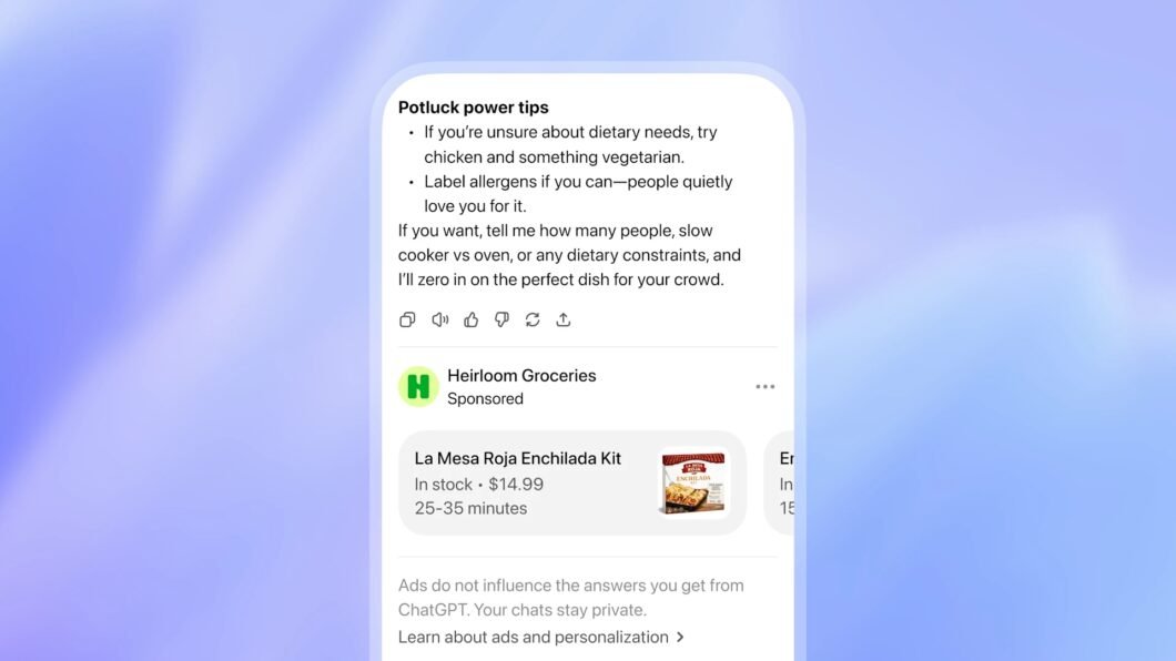 ChatGPT pode ter anúncios que colocam você para conversar com marcas