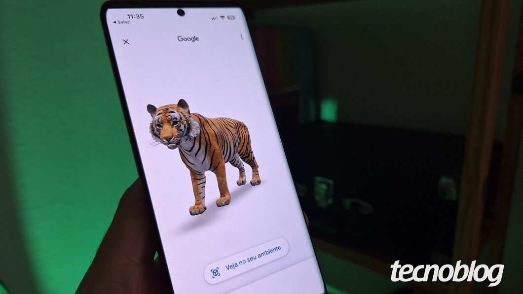 Como ver animais ou dinossauros em 3D no Google; confira lista de opções