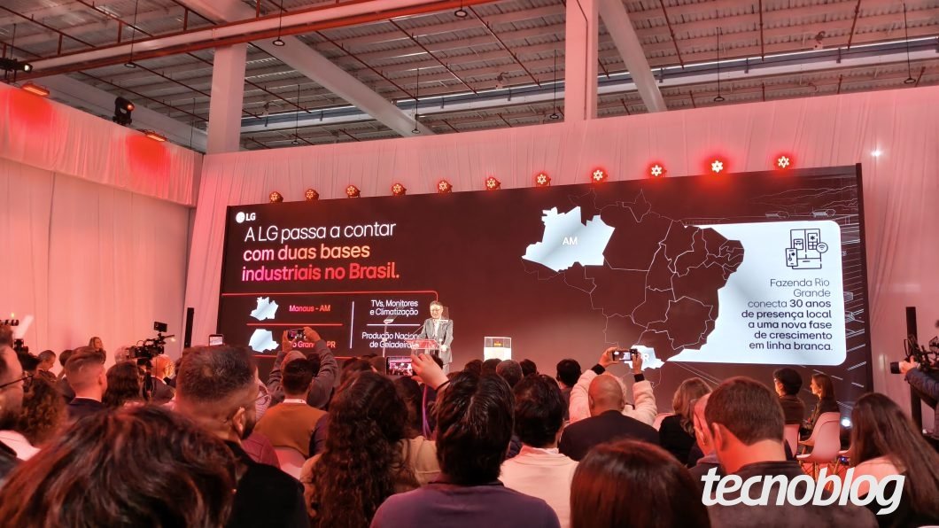 LG abre fábrica de R$ 1,5 bilhão e mira na briga com Brastemp e Electrolux