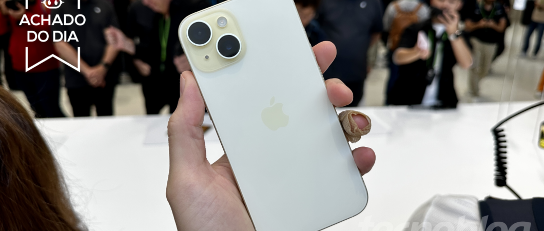 Custo-benefício: iPhone 15 (256 GB) tem desconto no Mercado Livre