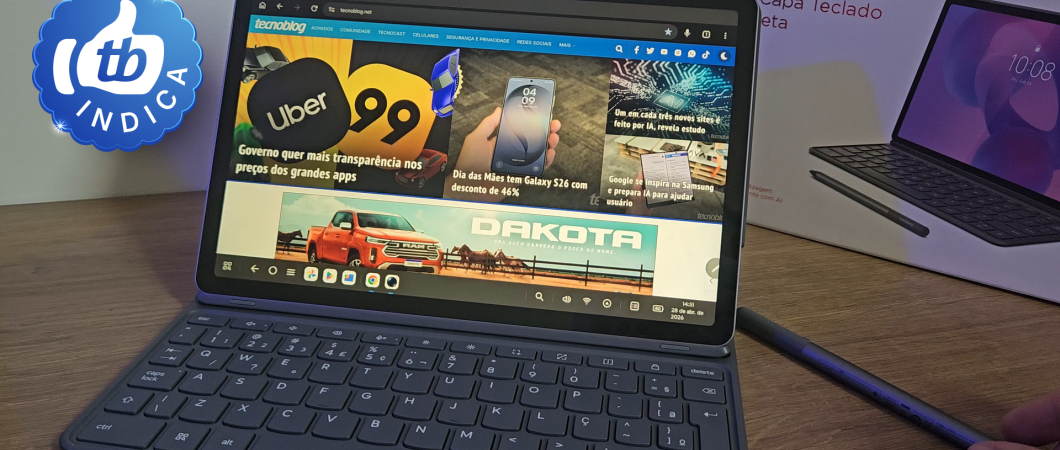 Tablet com teclado em 2026: 6 modelos que já vêm com o acessório na caixa