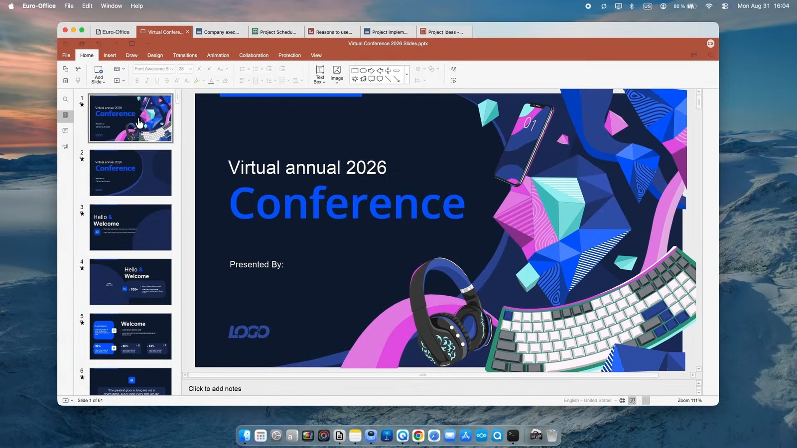 Euro-Office chega ao PC para desafiar a Microsoft