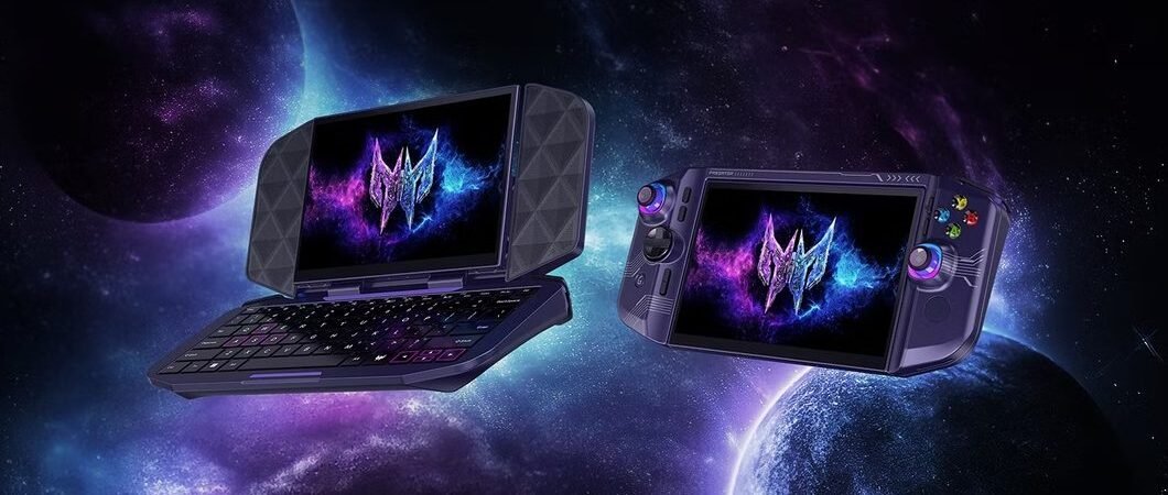 Acer revela console portátil que se transforma em notebook compacto