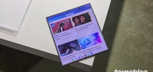 Samsung pode lançar tablet dobrável com tela de 17 polegadas