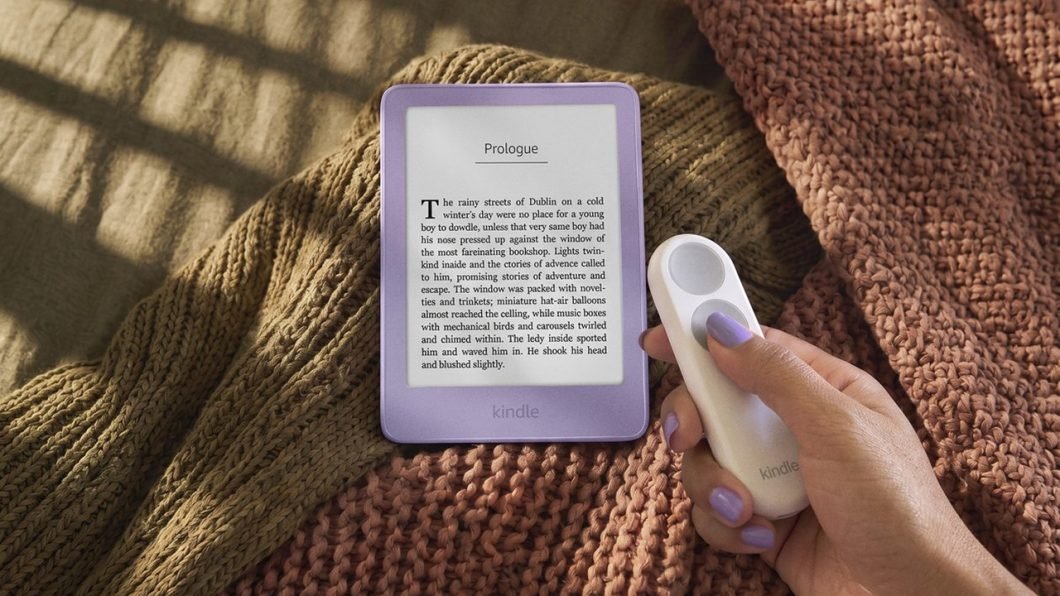 Amazon anuncia controle remoto para avançar página no Kindle