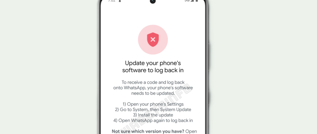 WhatsApp vai barrar o login em celulares com sistema desatualizado