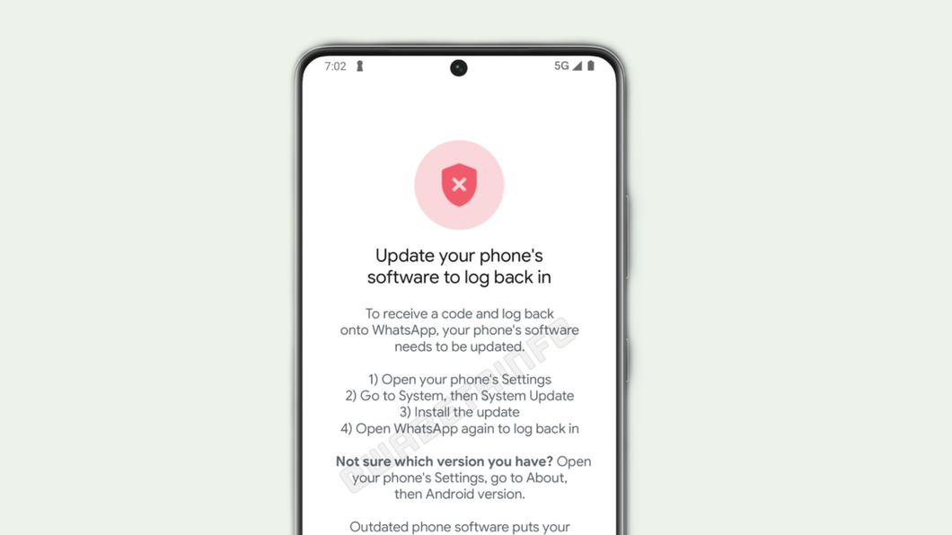 WhatsApp vai barrar o login em celulares com sistema desatualizado